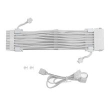 16Awg koppartråd mjukflätad kabelförlängning flexibel kabel för internt stiftskydd premium nylonhylsa U-formad kontakt strömförsörjning stabil