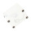 Clear Acrylic Mini ITX PC Case, Hollow Cooling 360 Degrees Open DIY ITX Computer Gaming Case, High Utilization Efficient Cooling System with Panoramic 2
