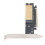 Low Profile Bracket PCI Express Expansion Card For Easy Plug And Play Integration, High Performance Storage Upgrade Solution 8