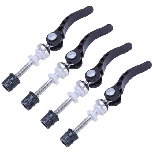 4X Black Bicycle Quick Release Post Clamp Binder 6 x 55mm Rod