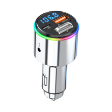 Bc88 Car Bluetooth 5.3 Fm Transmitter Wireless Fm Radio Adapter Car Dual Fast Charger