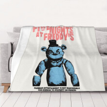 Five Nights at Freddy's Superweiche Kuscheldecke für Bett, Sofa, Couch und Camping, warme und gemütliche Winterdecke, 50 x 60 cm