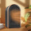 Pompotops Black Κεραμική θερμάστρα χώρου 1200W, φορητή ηλεκτρική θερμάστρα εσωτερικού 5