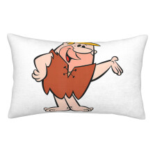 Flintstones örngott, supermjuka och mysiga fluffiga örngott med dragkedja, 20x30 tum, sovrum, soffa, kudde, örngott för alla årstider