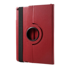 Compatible avec iPad Air / 9,7" 2017/2018 - Étui rotatif à 360 - Rouge
