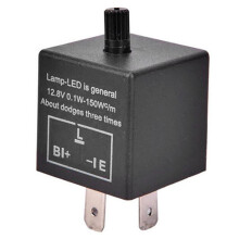 Elektronisch LED-regelrelais voor richtingaanwijzer CF13JL-02 voor auto en motorfiets