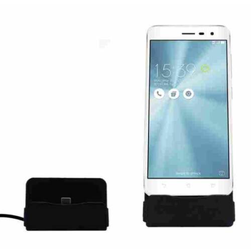 Base di ricarica / docking station per USB-C, nera 1