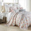 Levtex Home - Pippa - Διακοσμητικό μαξιλάρι (12x24 ίντσες) - Gingham για πουλιά - Σομόν, Ρουζ, Ροζ, 3