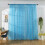 VOSS1PCS Jule Snefnug Gardin Tyl Vindue Voile Drape 7