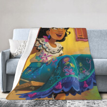 Encanto Hotel deken, anime deken voor op bed, bankdeken, ultrazachte fleece deken voor slaapkamer en woonkamer, 60x50 inch