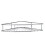 Prateleira triangular resistente em aço inoxidável para chuveiro com ventosa, ideal para cozinha e banheiro. 3