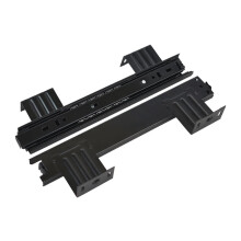 2 Pieces Full Extension Drawer Slides, Heavy Duty Ball Bearing Drawer Slides Keyboard Shelf Runners 240/290mm Table Extension Slide Rail
