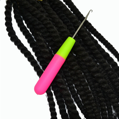 Kehuo Plastic Metal Dreadlock Crochet Hook, Size 16*1.5cm 2
