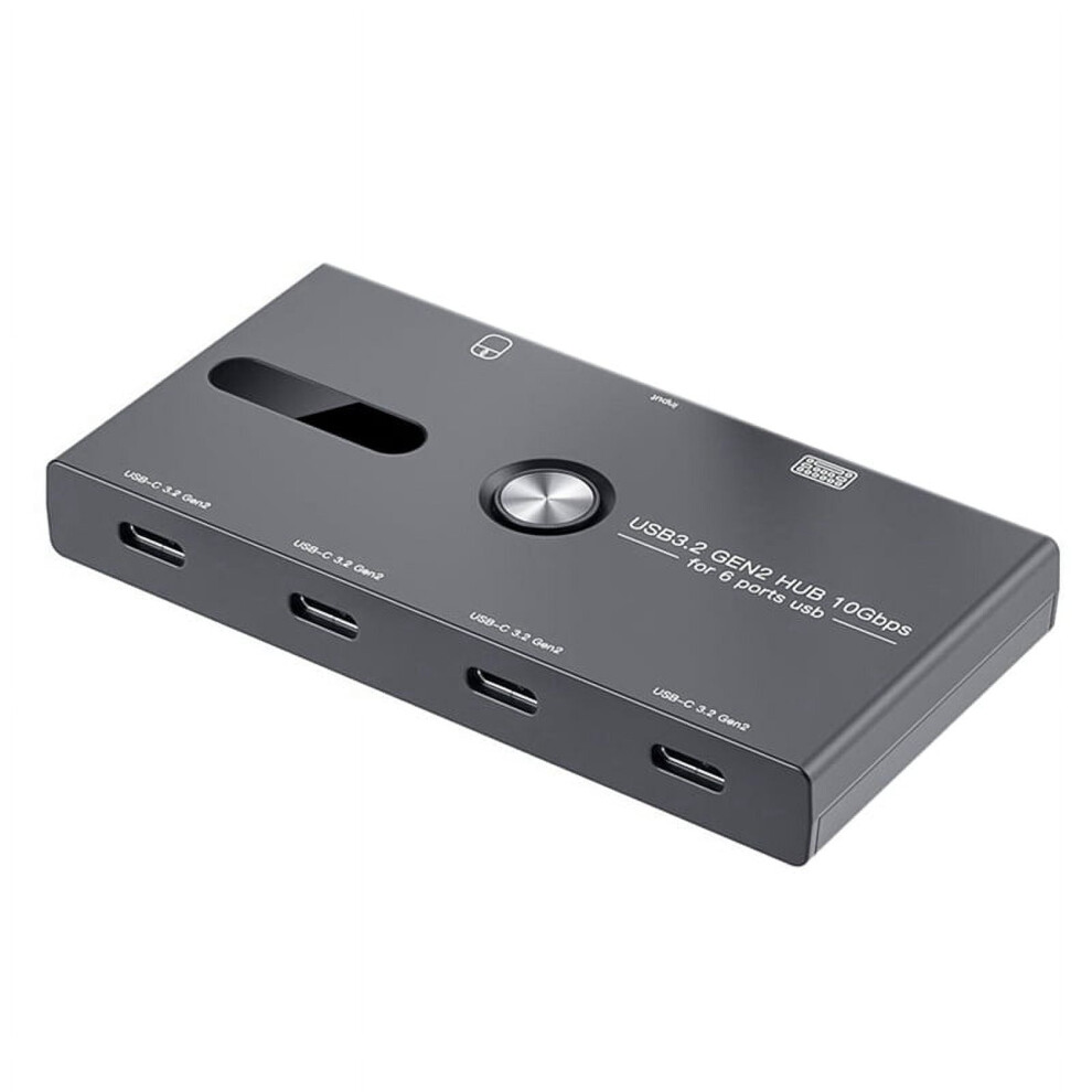 10Gbps Usb C Hub, 6 Ports Usb C Splitter, Hub For Pc, Laptop,Hub Hub 3.2 Gen2 4-Port Usb C Splitter 9110895296363