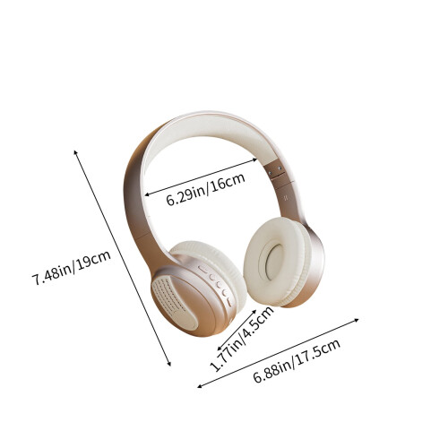 Ακουστικά Bluetooth MERILER, Ασύρματα Ακουστικά για Παιδιά με Μικρόφωνο, Ήχο HD, 2