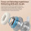 Ακουστικά Bluetooth MERILER, Ασύρματα Ακουστικά για Παιδιά με Μικρόφωνο, Ήχο HD, 4