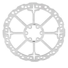 Tárcsafék-rotor kerékpárhoz, kompatibilis a legtöbb 6Bolts tárcsával, üreges kialakítású a fokozott hőelvezetés, a nagy