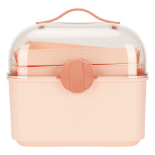 Wasserdichter und staubdichter Make-up-Organizer – stilvolle Aufbewahrungslösung für Beauty-Essentials – verstellbare Fächer – robuste