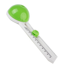 Rotary Cutter For Cardstocks Craft Cutting Tool Adjustable Diameter Range Lightweight And Portable With Replacement Blade Storage Clear Scale Ruler