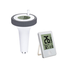 Wireless Pool Thermometer with LCD Display, Outdoor Floating Waterproof for Pool, Spa and Aquarium