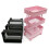 Αξεσουάρ επίπλων Apooke Dollhouse Rolling Utility Cart Rack Mini Scene Model 7