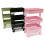 Αξεσουάρ επίπλων Apooke Dollhouse Rolling Utility Cart Rack Mini Scene Model 5