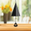 Sino de Vento Triangular de Ferro com Bússola - Decoração 8