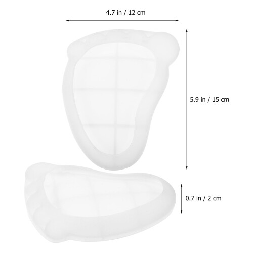 Witte silicagel epoxy mal, bakvorm/cake asbak 1