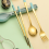 3pcs Stainless Steel Dinnerware Set Flatware Camping Travel Sets Chopsticks Fork Spoon Cutlery Case Tableware Black 6