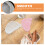 Witte silicagel epoxy mal, bakvorm/cake asbak 3