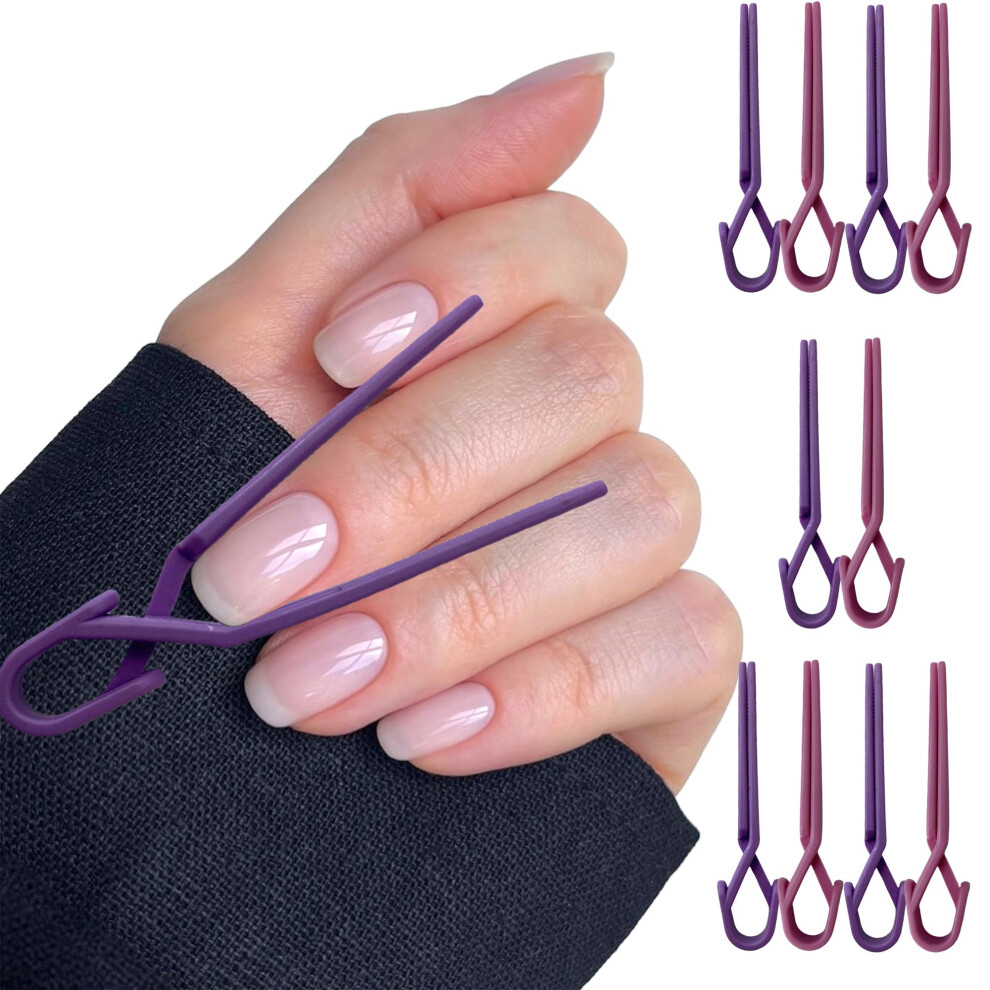 Reusable Nail Polish Protector Clips for Fingers, 10pcs Nail Art Spill Prevention Guards