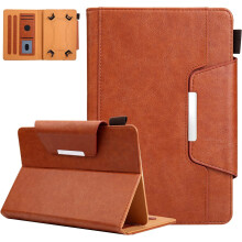 Capa universal para tablets de 9,5 a 10,5 polegadas, capa protetora de couro premium para tablets Android com tela sensível ao toque de 9,5, 10 e