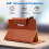 Capa universal para tablets de 9,5 a 10,5 polegadas, capa protetora de couro premium para tablets Android com tela sensível ao toque de 9,5, 10 e 5