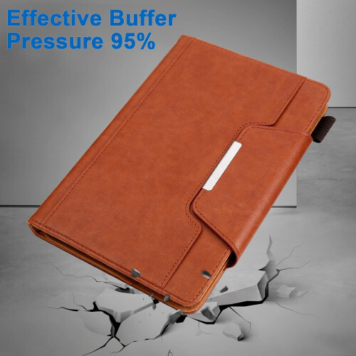 Capa universal para tablets de 9,5 a 10,5 polegadas, capa protetora de couro premium para tablets Android com tela sensível ao toque de 9,5, 10 e 2