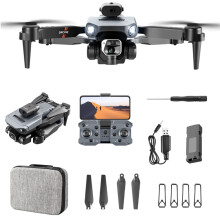 Taittuva Drone HD1080P Kameralla, FPV WiFi RC Quadcopter Aloittelijoille, Eleohjaus, Esteiden Välttely, Päätön Tila