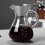 Glass Coffee Pot with Filter High Temperature Espresso Pots Graduated Scale Coffee Server 600ml 6