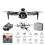 Πτυσσόμενο Drone με Κάμερα HD1080P, FPV WiFi RC Quadcopter για Αρχάριους, Έλεγχος Χειρονομιών, 3