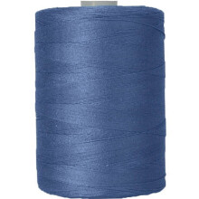 Threadart 100% Cotton Sewing & Quilting Thread, 1000M Spool, 50/3 Weight, Color TEAL BLUE 857 – 50 Colors Available
