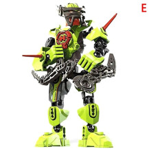 Figurka robota żołnierza z Gwiezdnych Wojen, Bionicle Hero Factory, model z klocków [DmS] E