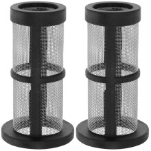 Conjunto de 2 peças de acessórios para filtro de piscina inflável, incluindo skimmer e bolsa.
