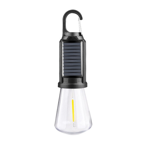 Φανάρι κάμπινγκ LED επαναφορτιζόμενο USB με γάντζο κλιπ, συμβατό με κρεμαστή σκηνή - 1