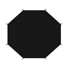 Trampoline Cover 14ft Anti-UV Waterproof Shade Cover for Outdoor Trampolines (14FT 8 Poles) - Without Poles