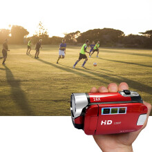HD 1080P 16M 16X Digital Zoom Video Camcorder Camera DV Red, Photo