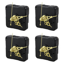 4X DIY Ceas de perete cu textură metalică Ceas de perete retro Accesorii pentru mișcarea ceasului de perete