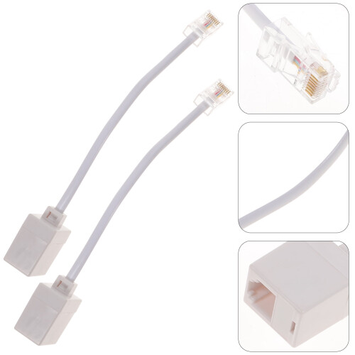 Eease C Cable to RJ11 Cable Connector, 2 Pack 2