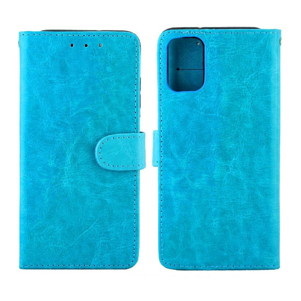 Flip Case For Compatible With Samsung Galaxy A03s Magnetic Closure Shockproof Kickstand Pu Leather Card Holder 9164030824461