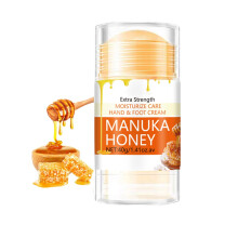 Cracked Heel Balm with Manuka Honey, Deep Hydration Foot Stick for Dry Skin and Callus