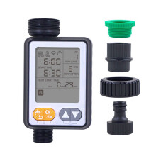 Temporizador de água digital VALSEEL para uso diário, irrigação externa automática, temporizador inteligente, acessórios de jardim, programador