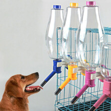 Feiona 500/1000ML Pet Feeder Automatic Feeder Water Drinking Feeding Bowls For Puppy Dog Cat Pet Cage Hanging Bowl