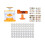Button Maker Machine 55mm, DIY Badge Pin Press Kit with 48 Blank Pins, Compatible with DIY Craft Projects 1